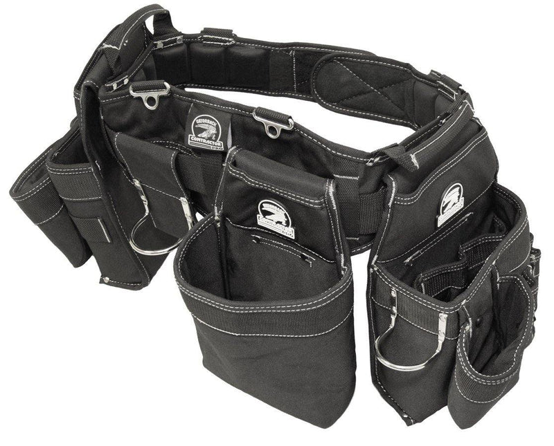 Gatorback B145 Carpenters Triple Combo w/Pro-Comfort Back Support Belt. Heavy Duty Work Belt - AlphaTools.ca