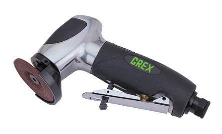 Grex 2" Air Powered 105° Angle Head Grinder w/ Rear Exhaust - AlphaTools.ca